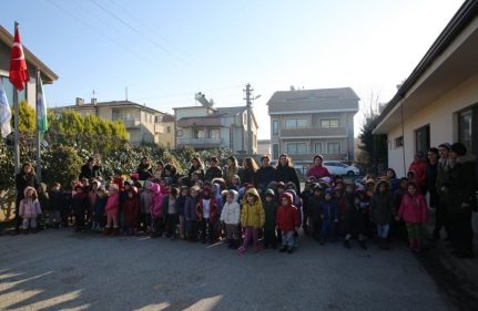 ANAOKULUMUZDA YANGIN TATBİKATI