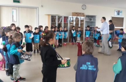 MEZUN OLACAK ÖĞRENCİLERİMİZİN İLKOKUL İLE TANIŞMASI