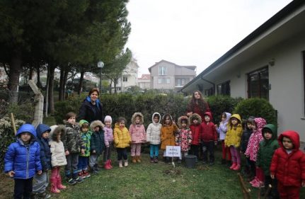 MEYVE FİDANLARIMIZI DİKTİK